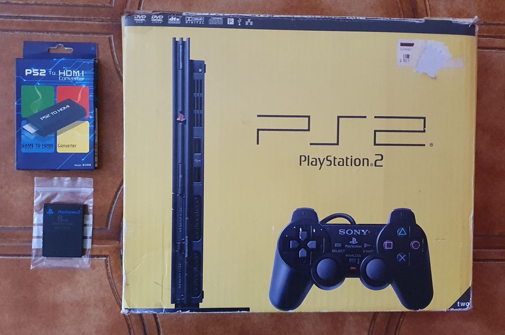 ps2 slim caixa Tecnologia e Informatica OLX Portugal