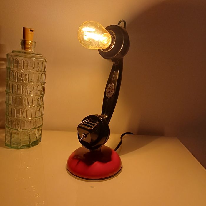 Retro dekoracja-lampka