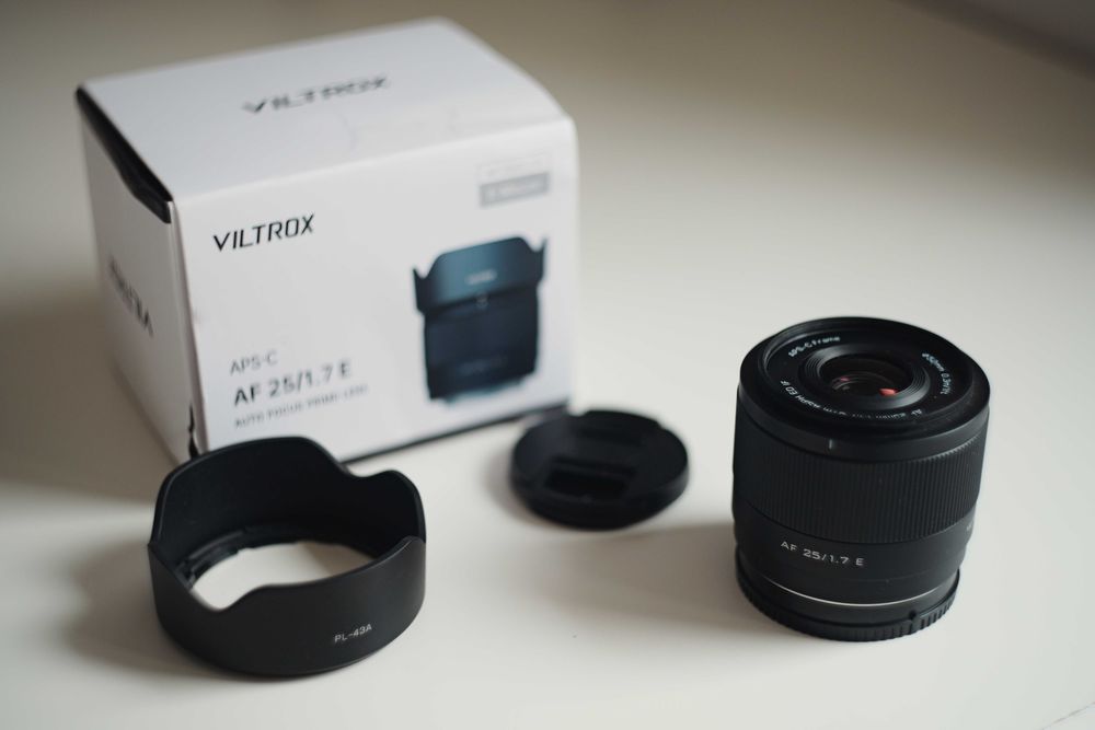 Obiektyw Viltrox 25/1.7, sony e-mount