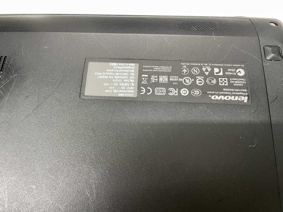 Ноутбук игровой Lenovo G580 видеокарта GeForce на запчасти