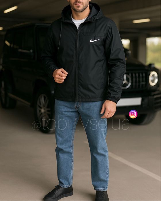 ТОП‼️ Куртка Чоловіча Вітровка з капюшоном Мужская плащевка