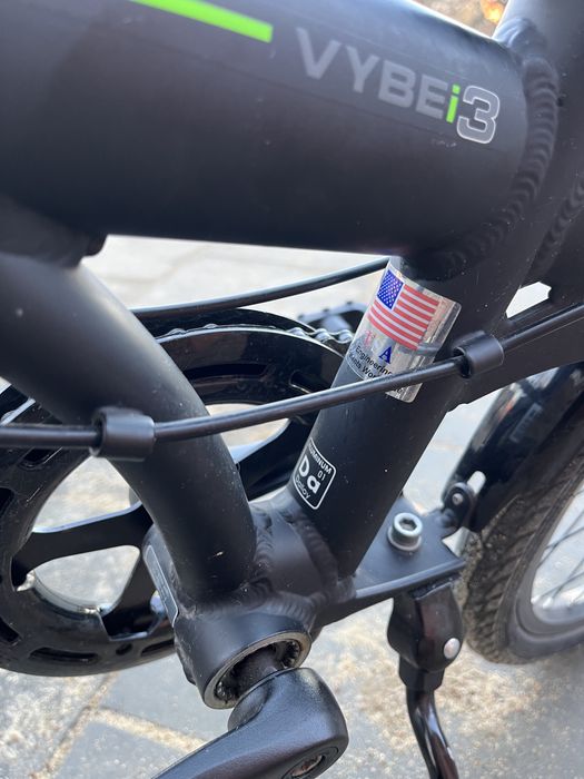 Rower składany Dahon Vybe i3 20 - Czarny mat