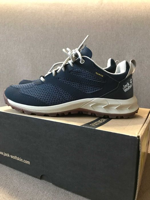Ботинки женские Jack Wolfskin Dark blue/beige 37-38р.