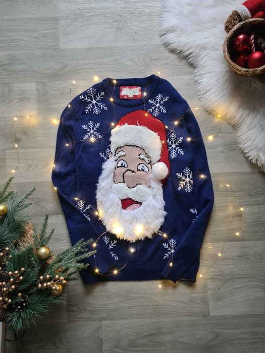 Новорічна кофта, M новогодний свитер,джемпер,реглан новорічний, олень