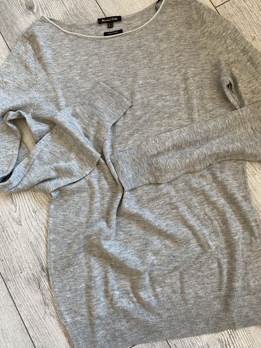 Massimo Dutti sweter orginalny 38% welna ,22% jedwab i 10% kasxmir roz 36-38 nowy
