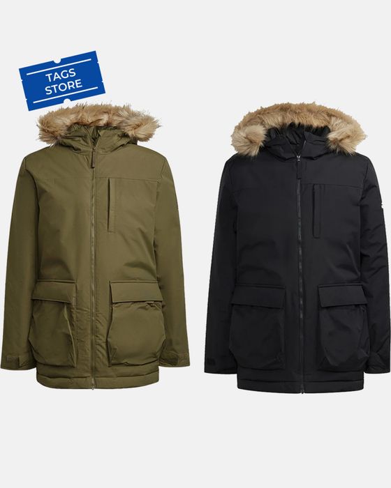 ОРИГІНАЛ куртка парка Adidas Utilitas GT1799 GT1699 зимова С М Л S M L