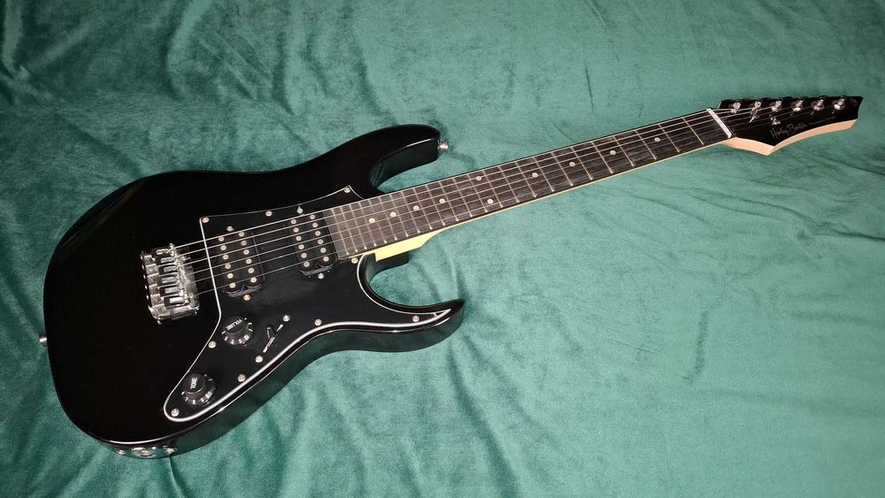 Gitara Elektryczna - Harley Benton RG Superstrat Progressive Black