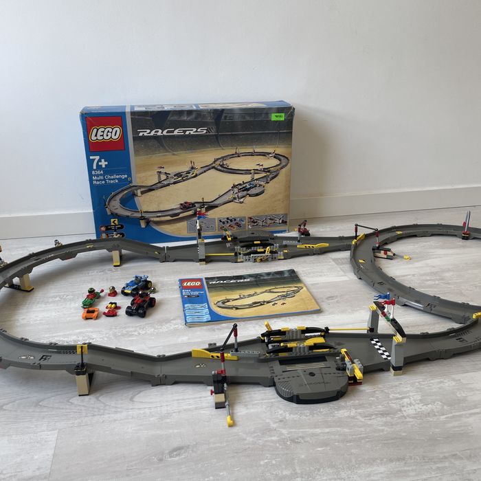 Lego Racers 8364 Multi Challenge Race Track Com Caixa