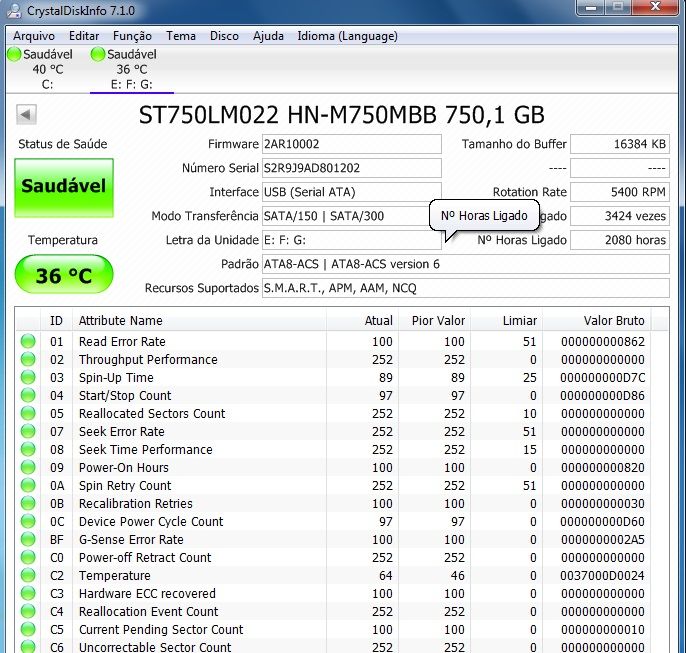 Discos 2,5" para portátil HD e SSD a partir de 6 euros