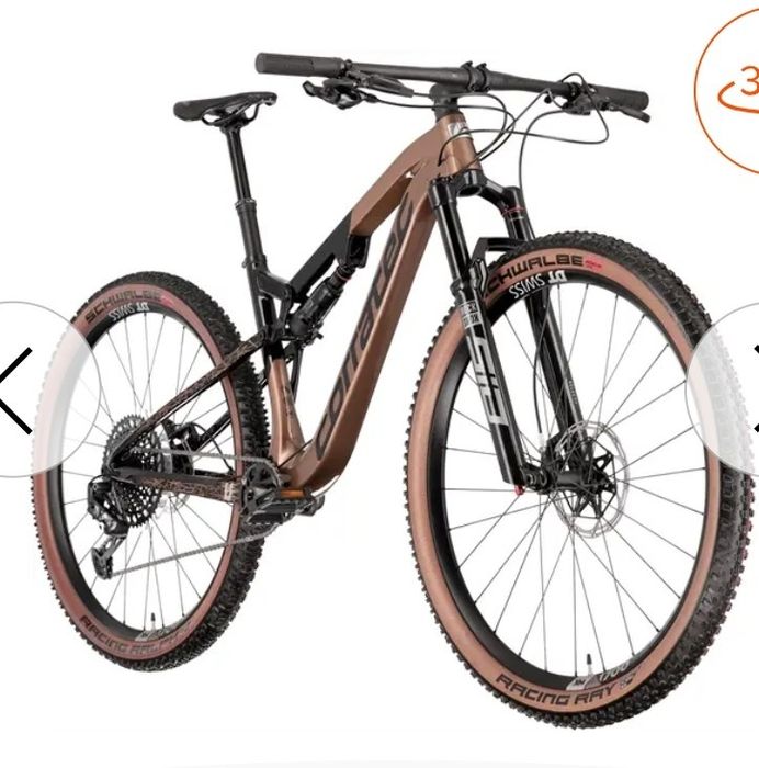 Rower Mtb Full Corratec Revolution SL Carbon-stan jak nowy! Rozmiar ramy 52,koła 29 cali.