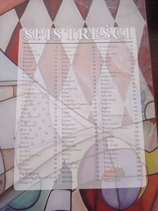 Najwybitniejsi malarze album Martel