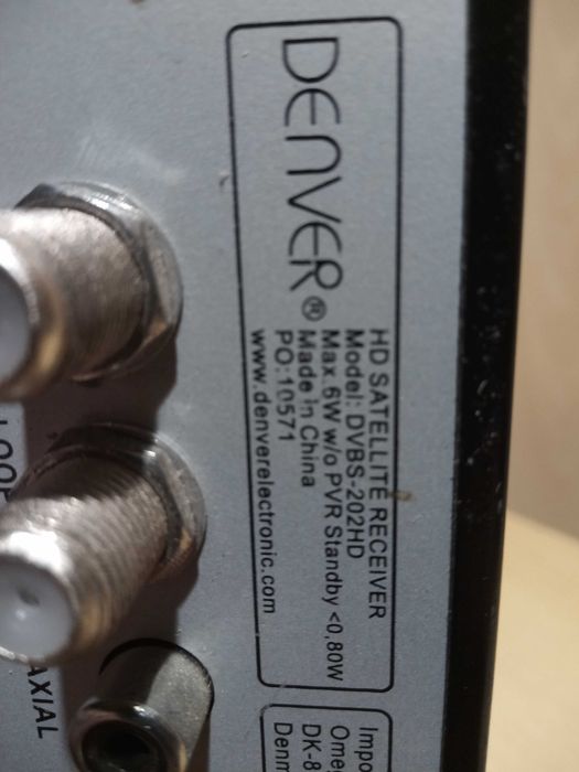Tuner Satelitarny denver Dvbs-202hd