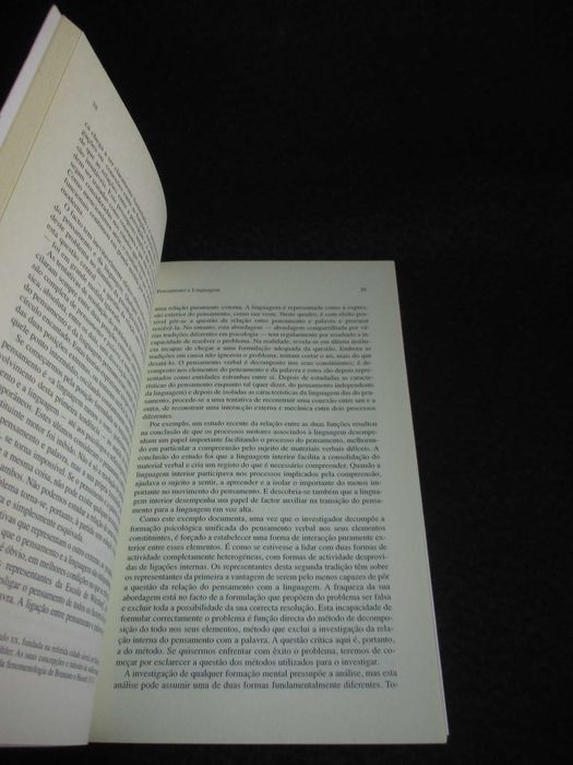 Livro Pensamento e Linguagem Lev Vygotsky