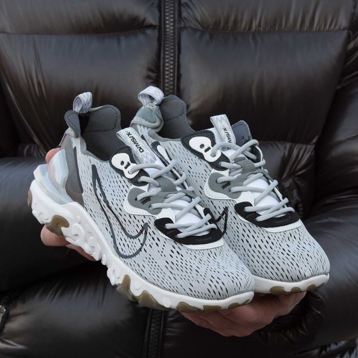 Чоловічі кросівки Nike React Vision "Grey" Розміри 40-45