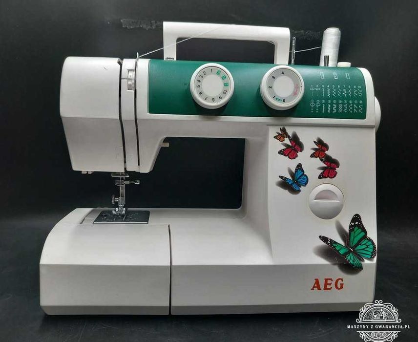 AEG Maszyna do szycia do skóry ,smyczy, jeansu , GWARANCJA 12 MIESIECY