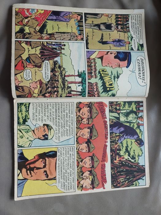 Komiks Kapitan Żbik "Tajemniczy nurek"