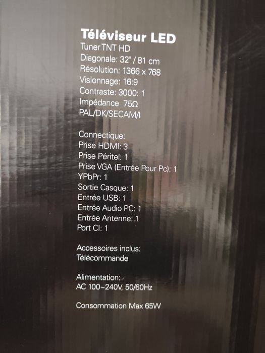 Tv led 32 polegadas