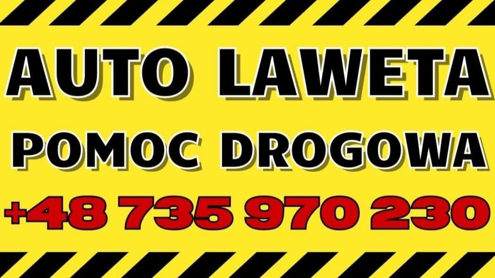 ! POMOC DROGOWA ! Laweta Holowanie Transport Środa Kórnik Poznań