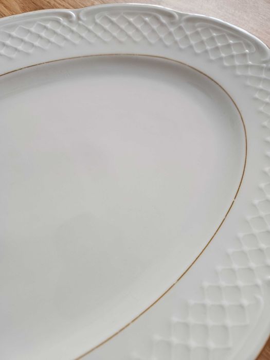 Talerz, antyczna porcelana Altwasser