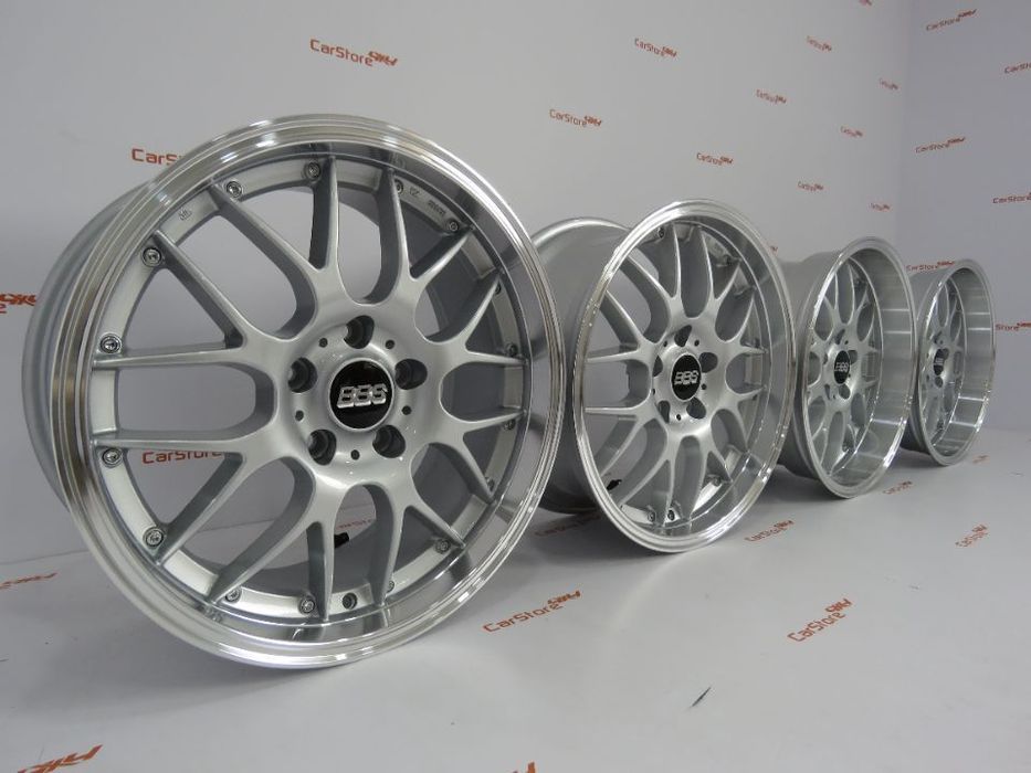 Jante Look BBS RS GT 18 8 et 20 +9 et20 5x120 Silver
