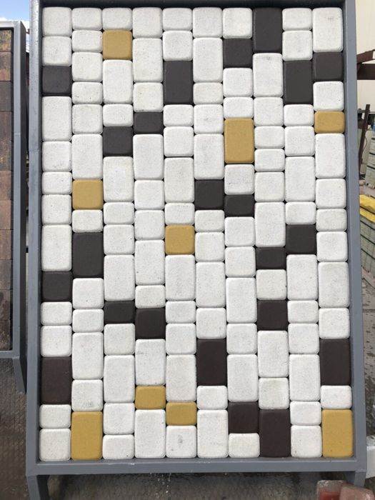 Бруківка Старе місто 4 см чорна