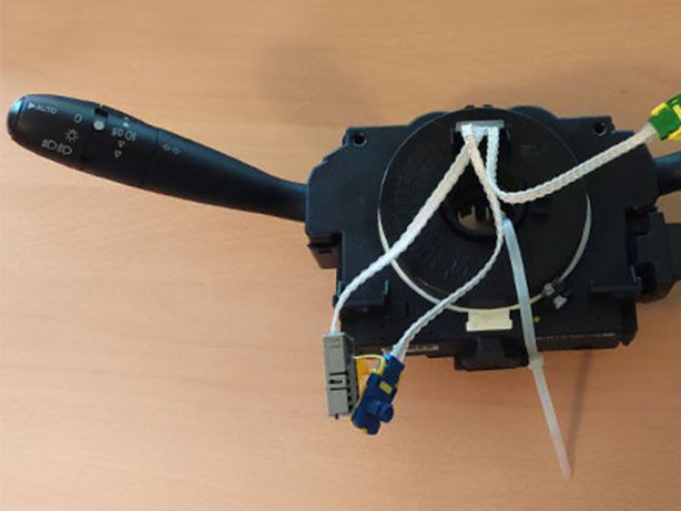 Comutadores Luzes Pisca Auto Fita AirBag- Peugeot/Citroen (C/Garantia)