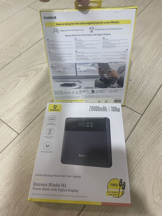 Baseus 100w ‼️ повербанк для ноутбука powerbank 20000mAh‼️