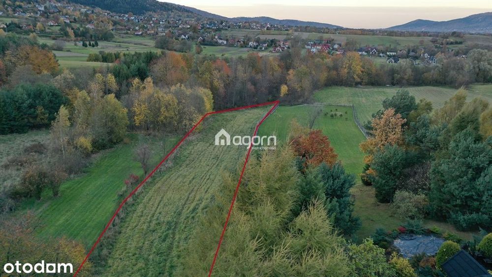 Działka 26ar, widok, spokojne otoczenie, media - Widok 5