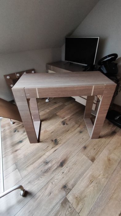 Meble Vox modern Toaletka lustro Vox modern komoda  dąb szary