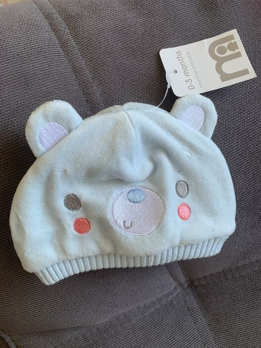 Шапочка mothercare 0-3 m