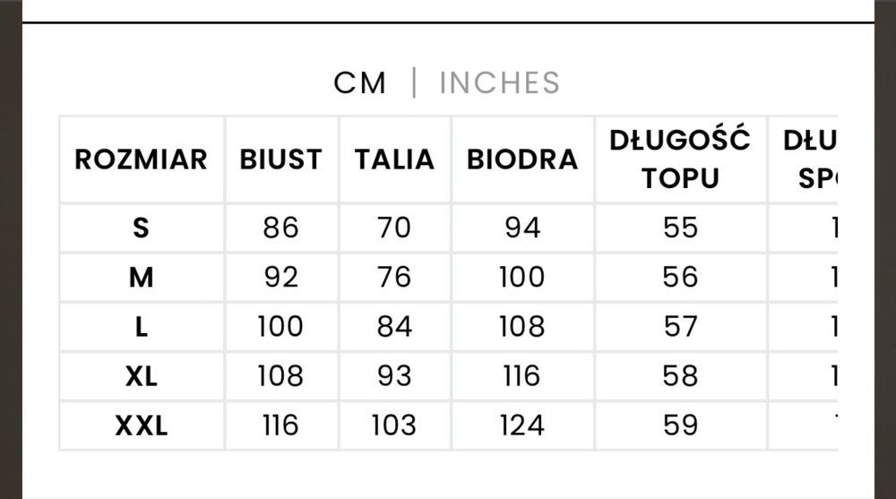 Elegancki komplet garniturowy damski xxl