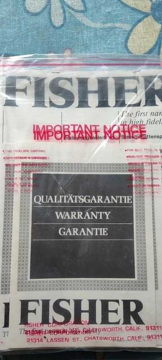 Gramofon Fischer Made In Japan