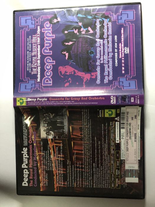 Concertos em Dvd originais