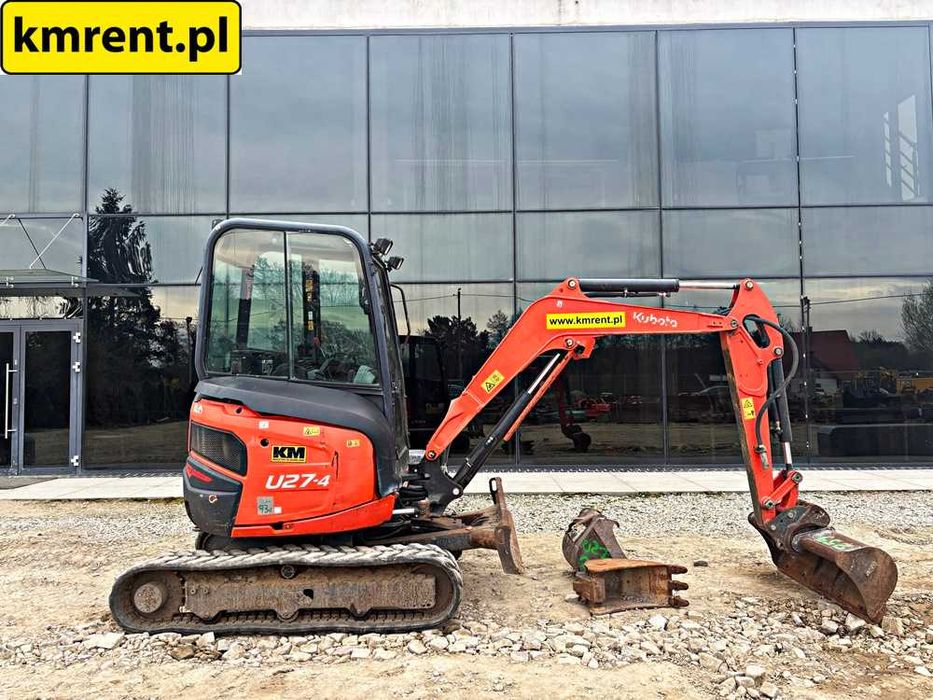Kubota U 27- 4 MINI-KOPARKA 2019 MTH:4030 JCB 8025 CAT 302.5 KUBOTA 27