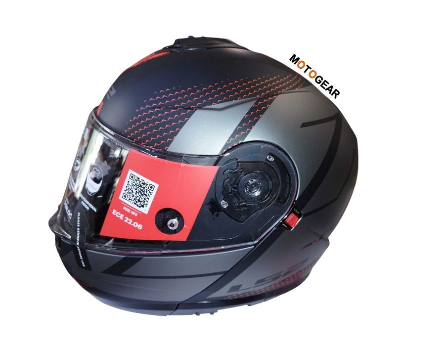 NOWY!!! Kask LS2 FF908 Strobe II czarny mat + szary r. S