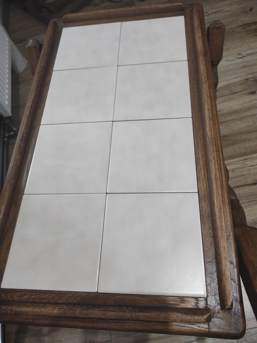 Stolik na kółkach barek retro