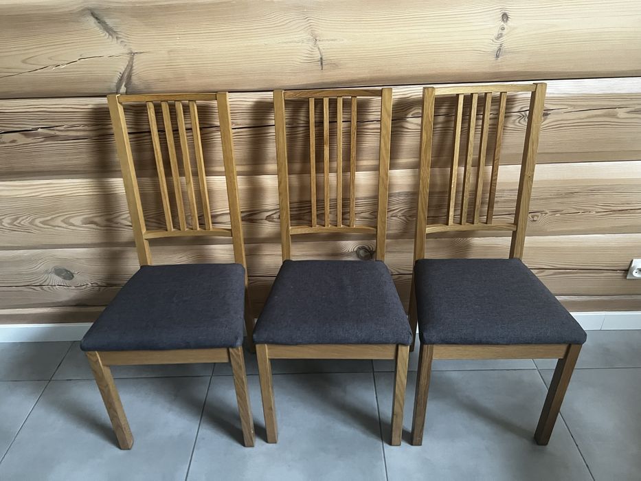 Krzesła Ikea Borje 3szt