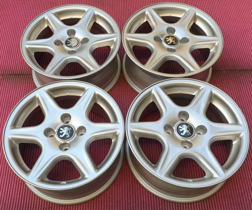4140-Jantes 15 4x108 Originais BBS para Peugeot Citroën