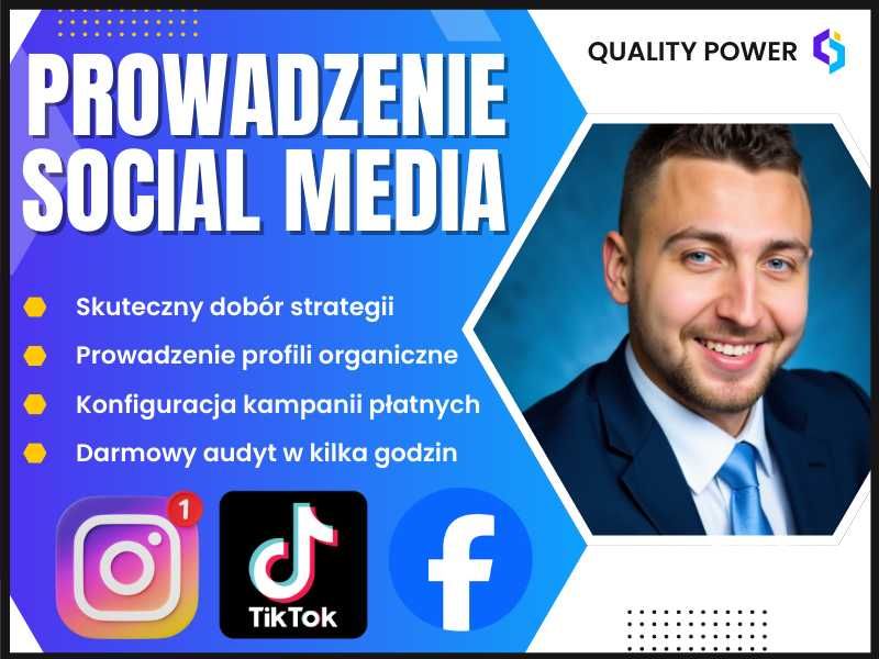 Prowadzenie Social Reklama i Marketing Strony WWW Facebook Instagram