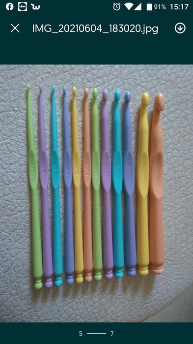 Conjunto de Agulhas de Crochê