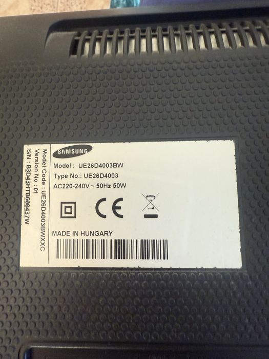 Samsung UE26D4003BW – TV LED 26” HD Ready