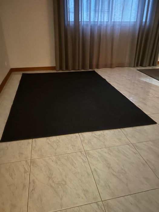 Carpetes cor cinza