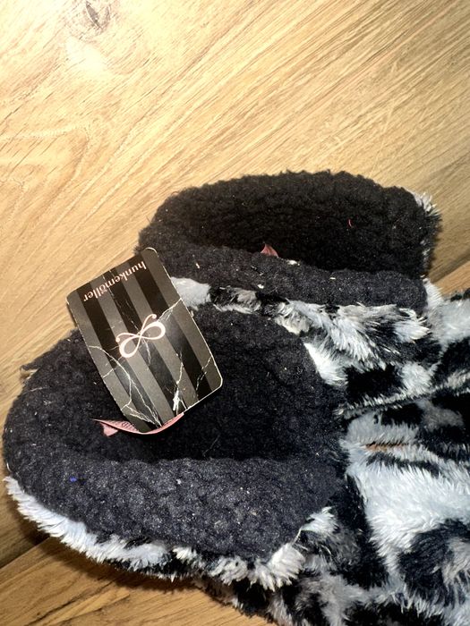 Kapcie panterki milutkie i cieplutkie 34-35
