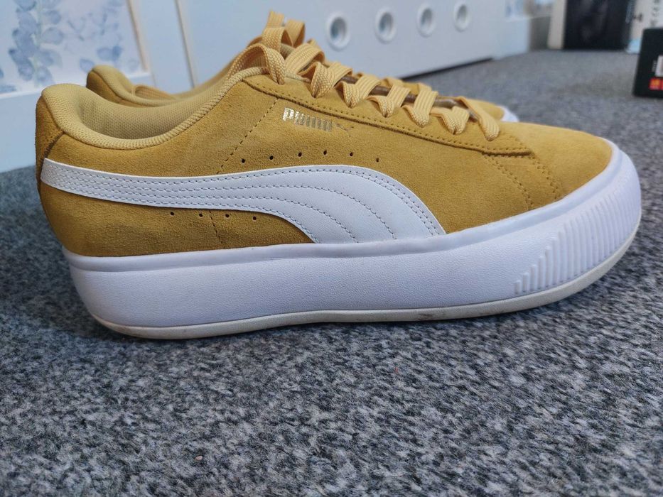 Buty PUMA damskie  żółte