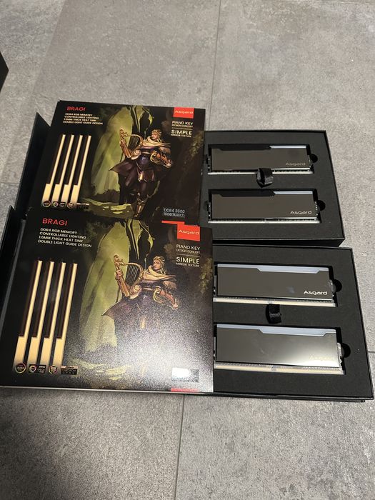 Asgard Bragi DDR4 3600Mhz CL14 32Gb (4*8gb) Samsung B-die