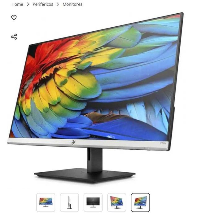 Monitor HP 27 polegadas