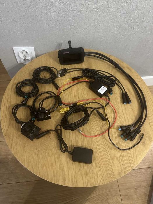 kamera na motor monitor silnika okablowanie rejestrator VSY_STO S2