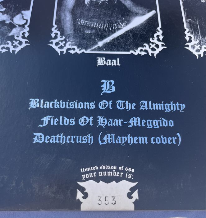 Behemoth From the Pagan Vastlands | Numerowany autografy