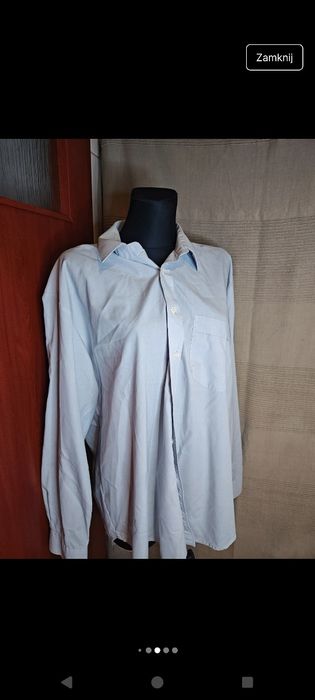 Klasyczna koszula jasnoniebieska Enzo 42/175