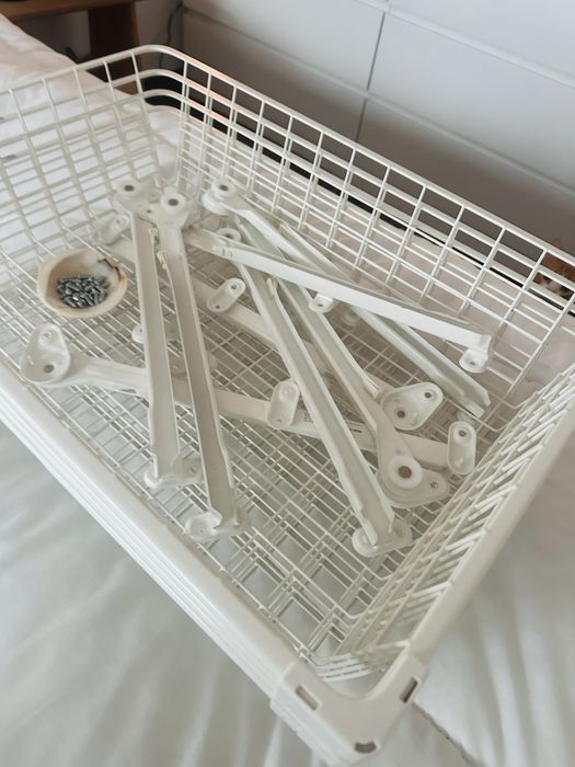4 cestos IKEA completos prontos a montar